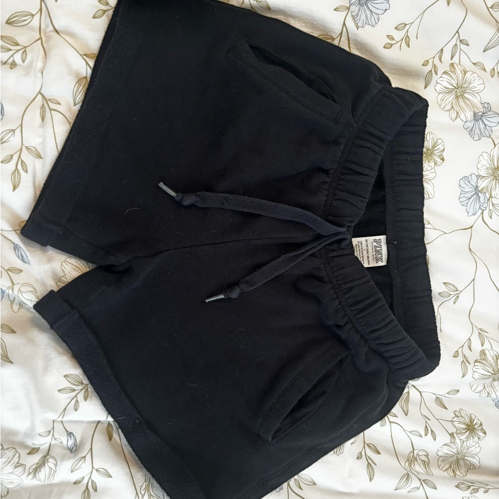 Black Drawstring Shorts